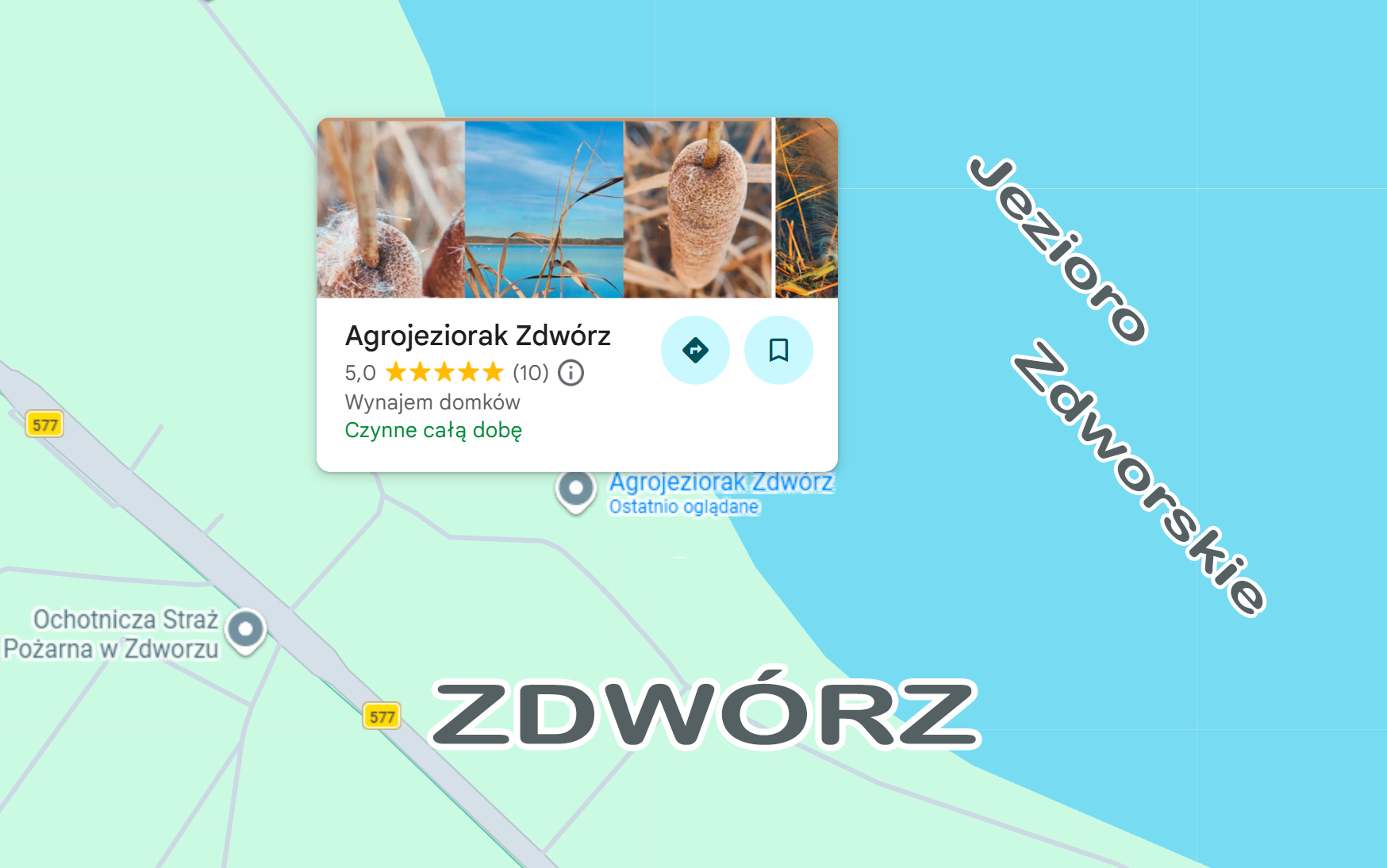 Schemat dojazdu do Zdworza